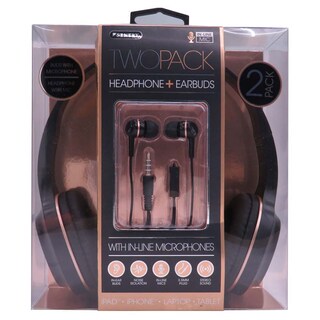Foto 1 | Audífonos 2 Pack Sentry Hc100 Negro