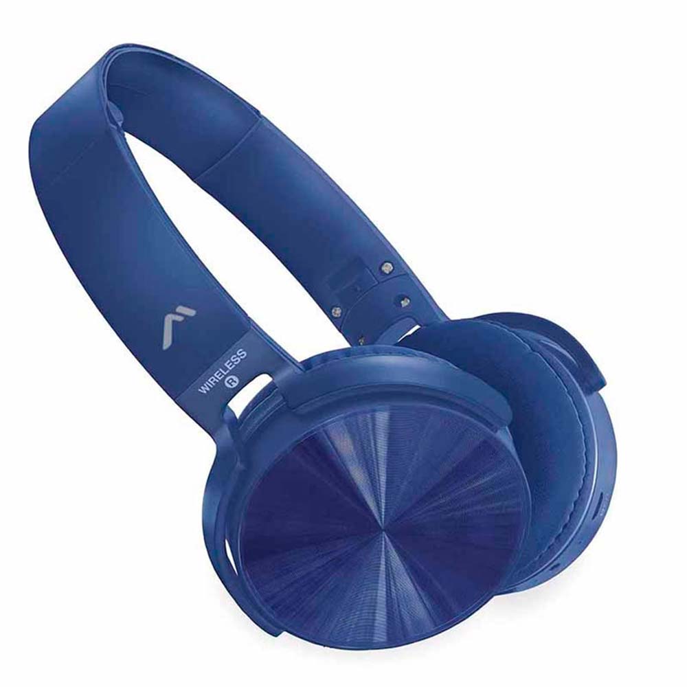 Audífonos Bt Plegables Mitzu Mh8097bl color Azul