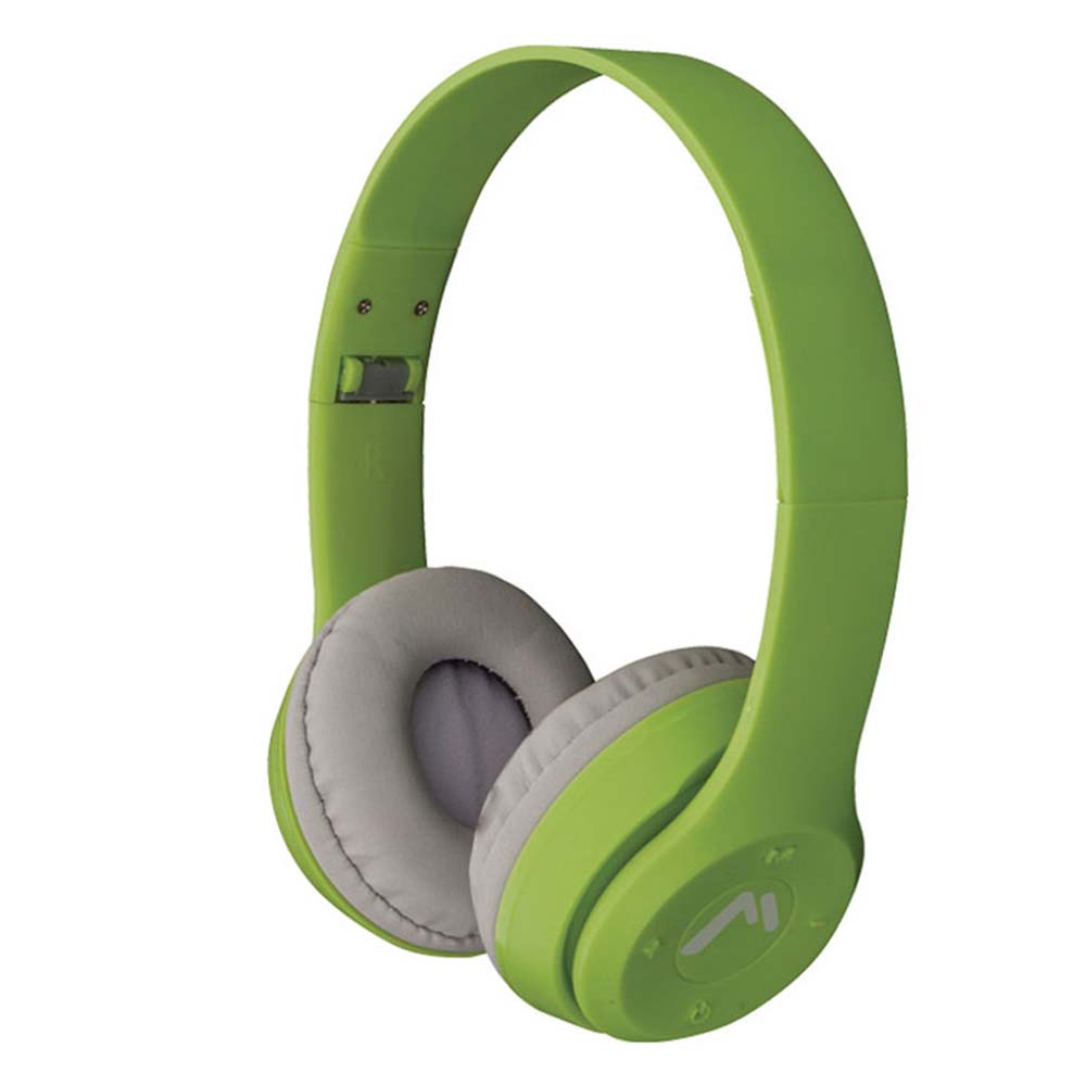 Audífonos Bluetooth Mitzu MH9091GR color Verde