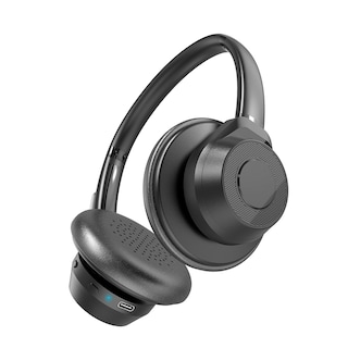 Foto 2 | Audífonos Binden AUX-F400 color Negro con Bluetooth Micrófono Sonido Aislante