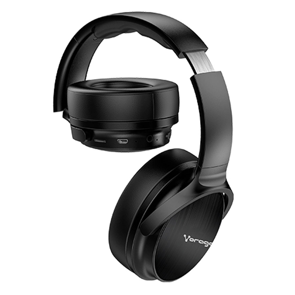 Foto 2 | Diadema Vorago Hpb-401 Bluetooth con Lector Micro SD color Negro