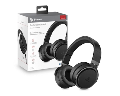Foto 3 | Audífonos Bluetooth Steren AUD-7660 color Negro con Batería de Hasta 24 h