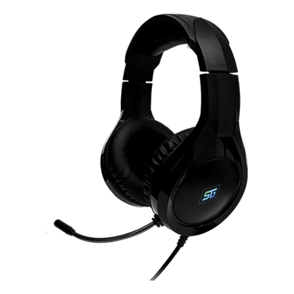 Foto 5 pulgar | Diadema Gamer Vorago Hs-501 color Negro Start The Game Rgb 40 mm