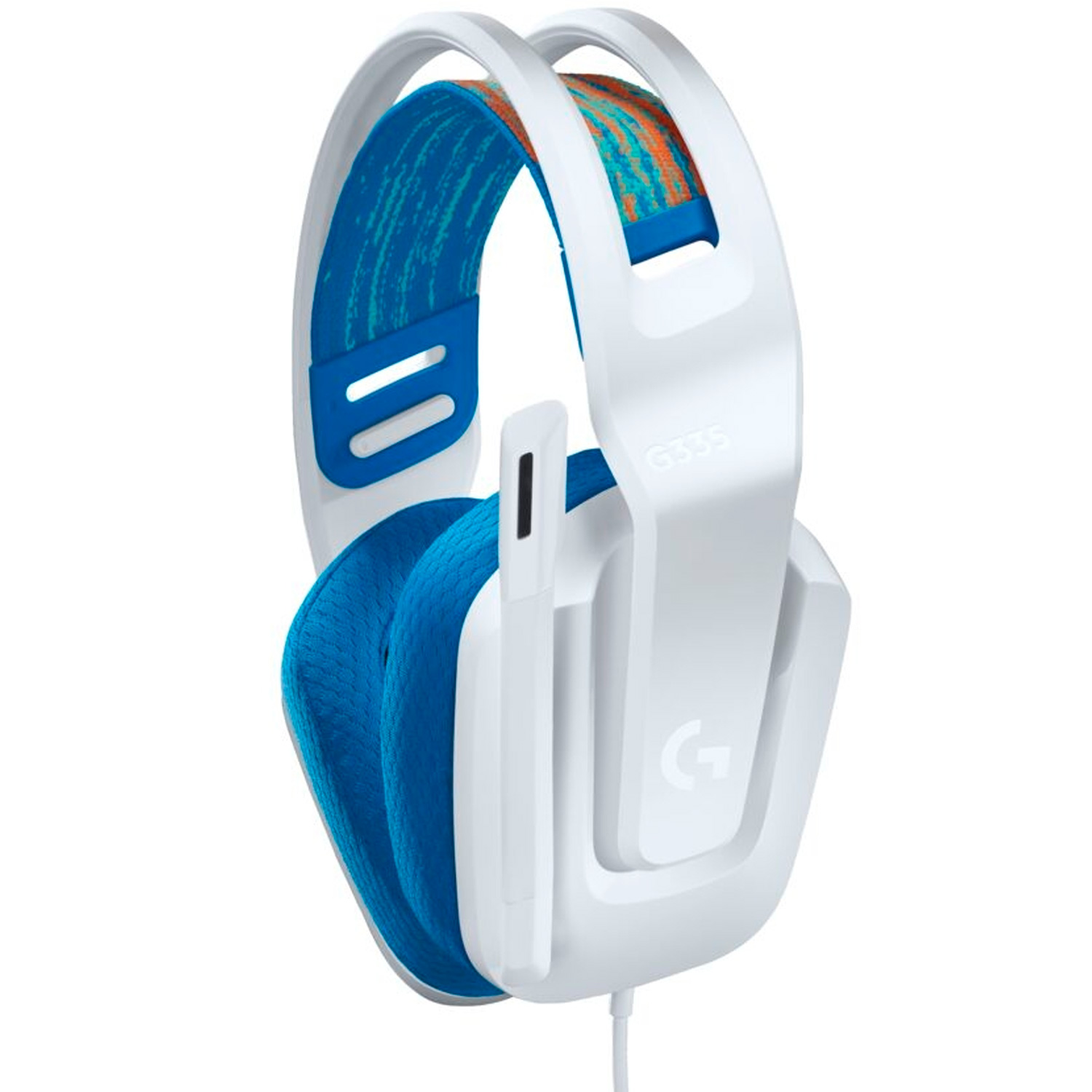 Foto 4 pulgar | Audífonos Gamer Logitech G335 color Blanco 3.5 Pc para Playstation Switch y Xbox