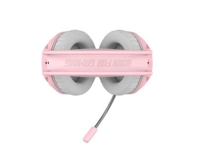 Foto 2 | Diadema Gaming Marvo Hg8936 color Rosa para Pc 2x3.5mm más Usb Luz Blanca