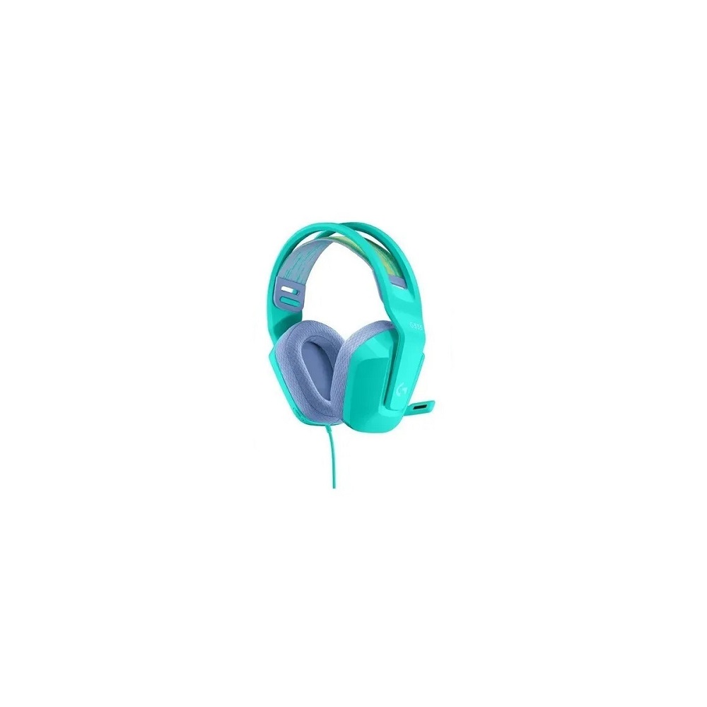 Foto 2 pulgar | Audífonos Tipo Diadema Logitech Gaming G335 981-001023 color Azul Menta