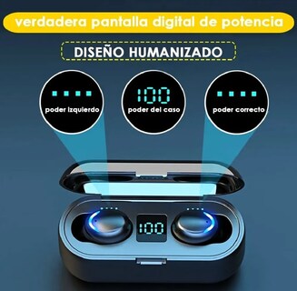 Foto 3 | Auriculares Bluetooth 5.0 Malubero Libres de Huellas Dactilares
