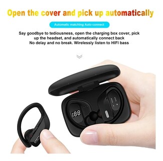 Foto 3 | Auriculares Bluetooth Malubero Deportivos color Negro