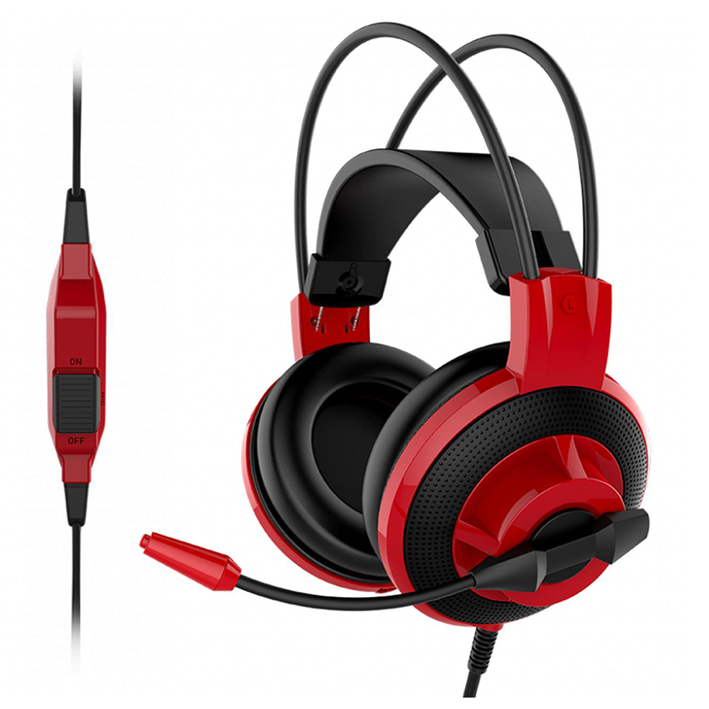 Foto 2 | Audífono Diadema Gamer Msi Ds501 Gaming Headset Micrófono 3.5 mm