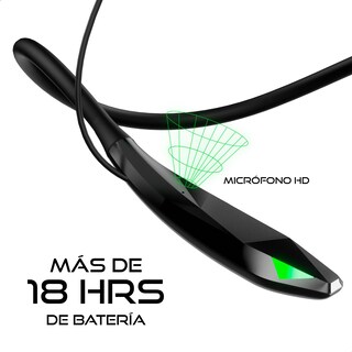 Foto 2 | Audífonos Gamer Binden Dark Snake color Negro 30 Horas e Batería Baja Latencia con Bluetooth