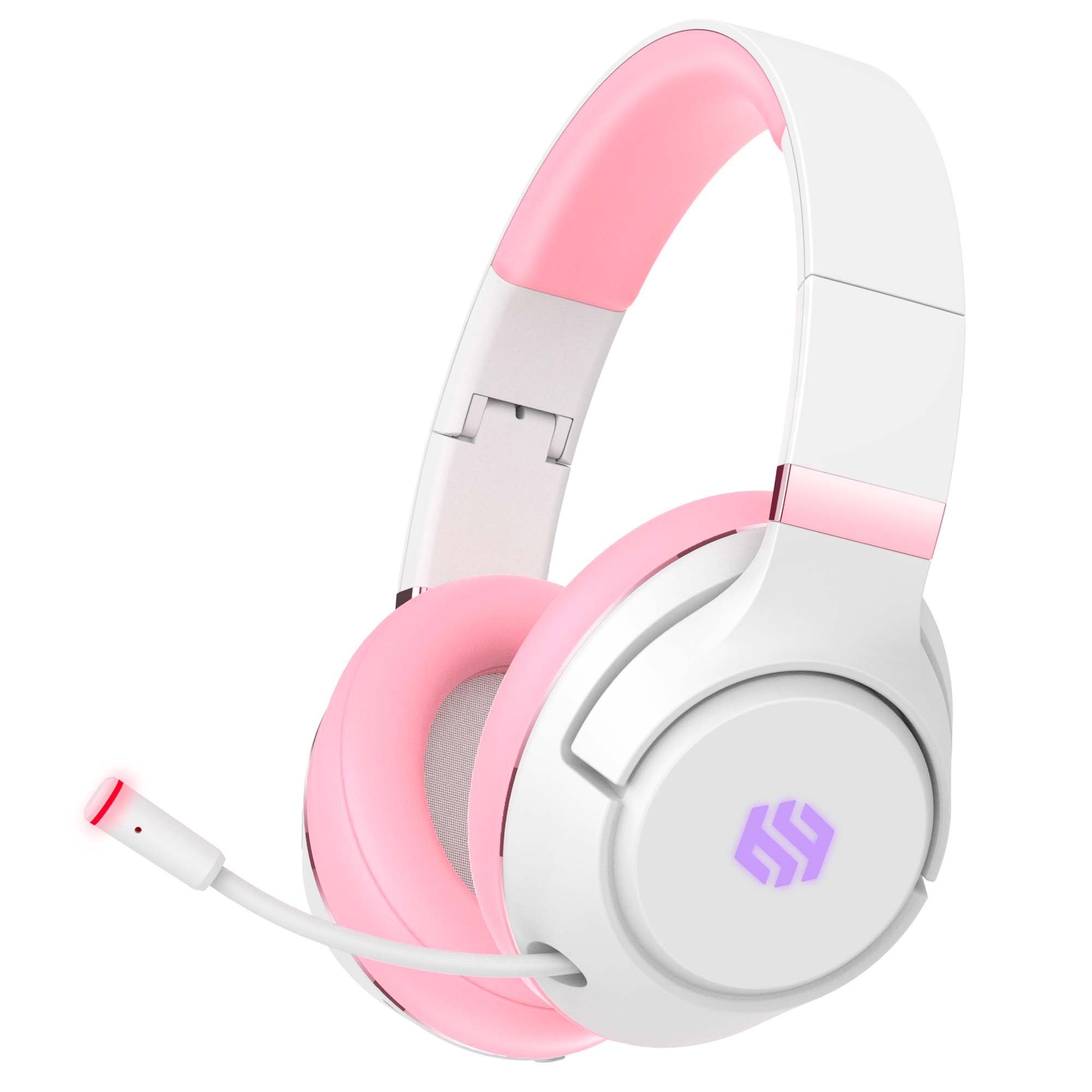 Audífonos Binden Dark Candy Bluetooth Sonido 3d color Blanco