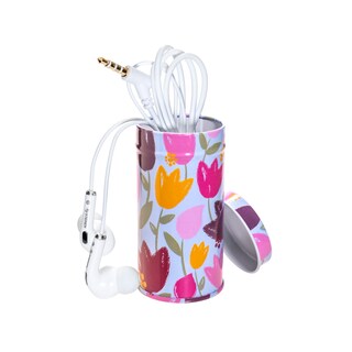Foto 2 | Audífonos Hands Free Steren Aud-066rs con Porta Audífonos de Metal color Blanco