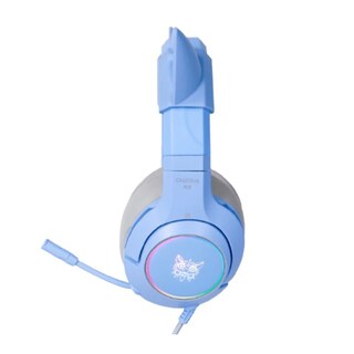 Foto 3 | Audifonos Gamer Orejas De Gato Onikuma K9 Azul