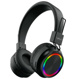 Foto 1 | Audífonos Vak 2026 color Negro Bluetooth FM Entrada SD Aux Led