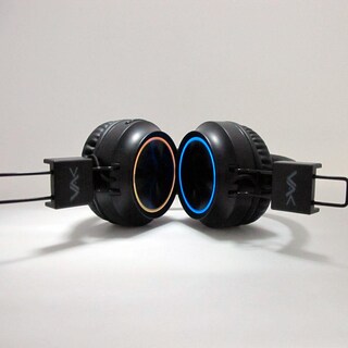 Foto 7 | Audífonos Vak 2026 color Negro Bluetooth FM Entrada SD Aux Led