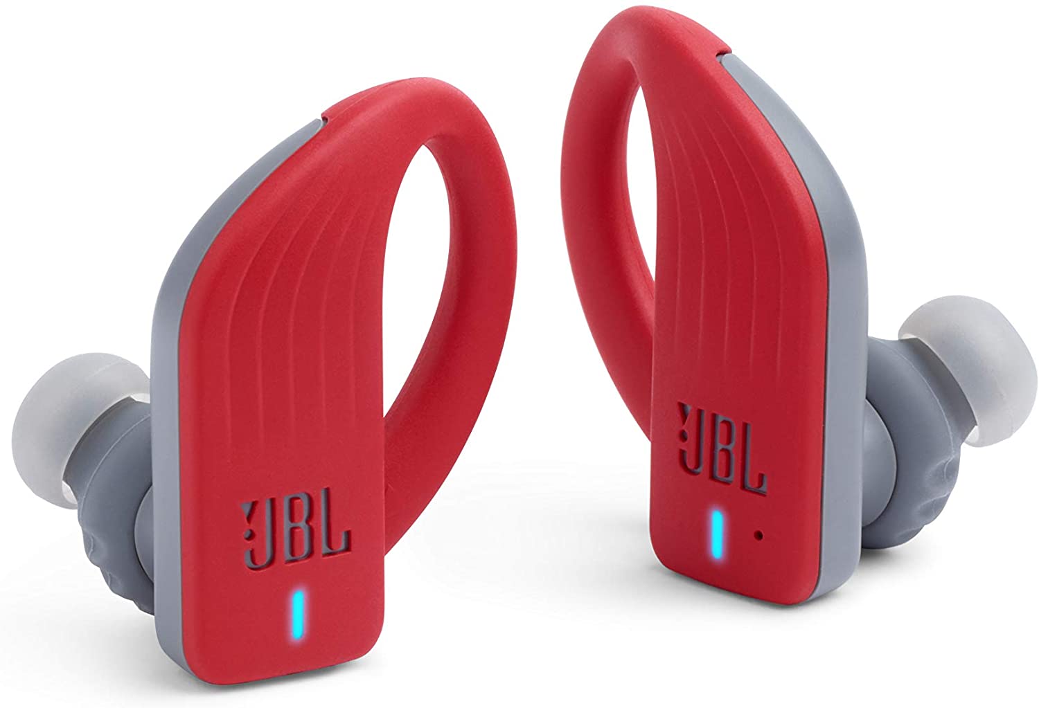 Foto 3 pulgar | Audífonos Jbl Harman Endurance Peak color Rojo