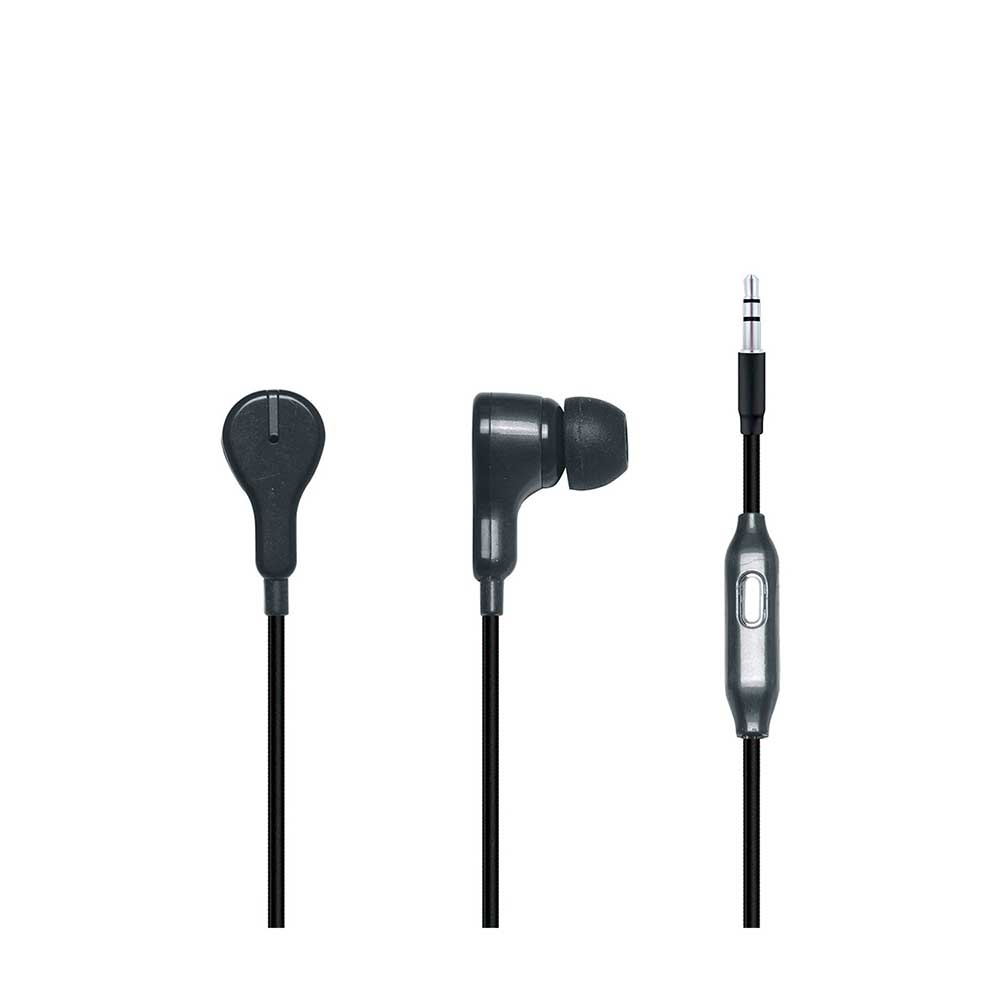 Audífonos Manos Libres Mitzu Mh-0094bk Ergonómicos color Negro