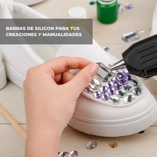 Foto 2 | Set Barras De Silicon Mayoreo 100pcs Eo Safe Imports Esi-10583 Transparente