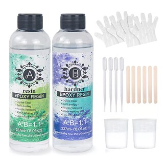 Foto 1 | Kit de Resina Epoxy para Artesanías Y Bricolaje Relación 1:1