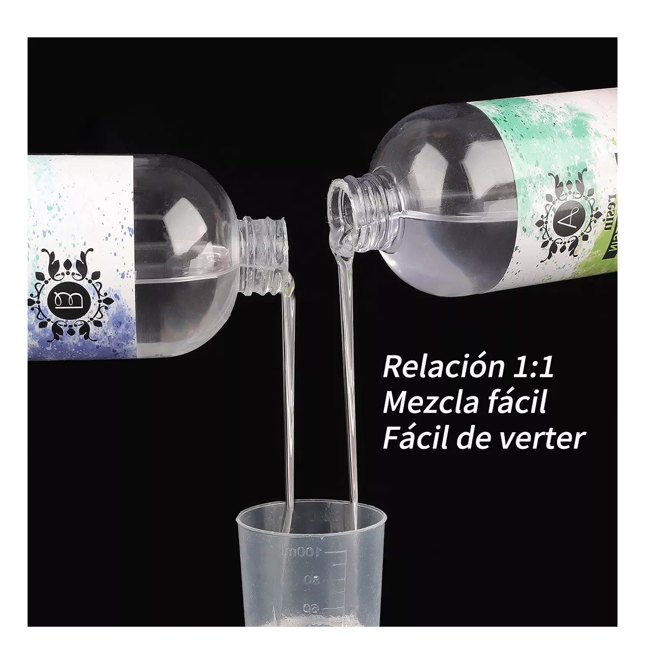 Foto 4 pulgar | Kit de Resina Epoxy para Artesanías Y Bricolaje Relación 1:1