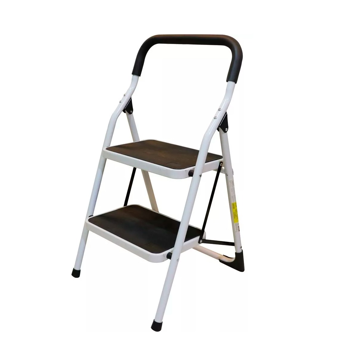 Escalera Tubular Plegable Taburete Acero 2 Escalones $599