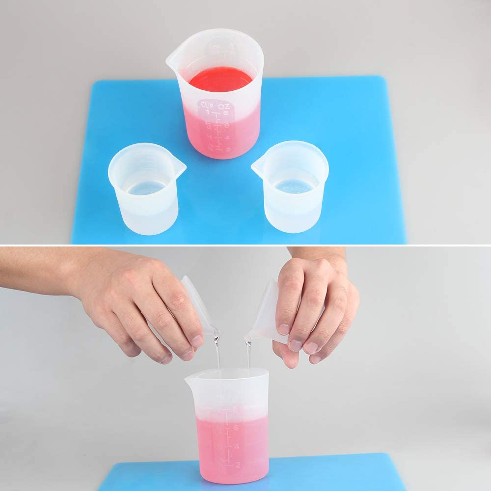 Foto 8 pulgar | Juego De Herramientas Para Mezclar Resina Jieyou Con Medición De 250 Ml, 100 Ml Y 10 Ml - Venta Internacional.
