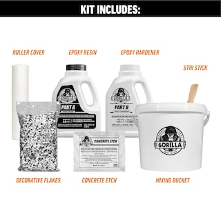 Foto 3 | Kit De Revestimiento De Suelo De Garaje Gorilla Epoxy Para 1 Coche, 275 M², Gris - Venta Internacional.
