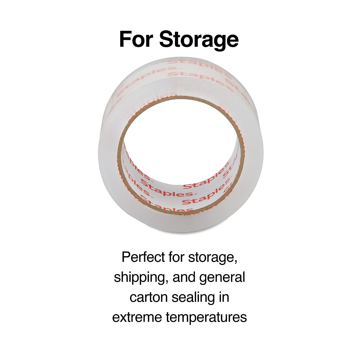 Foto 4 pulgar | Cinta De Embalaje Staples Moving & Storage, 1,88 Cm X 50 M, Transparente, 36 Rollos - Venta Internacional.