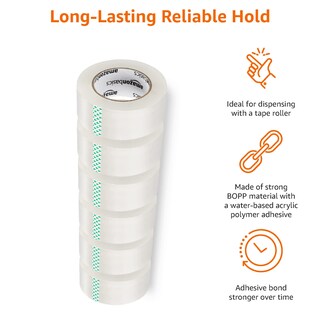 Foto 4 | Cinta de Embalaje Amazon Basics Moving And Storage Paquete de 36 - Venta Internacional
