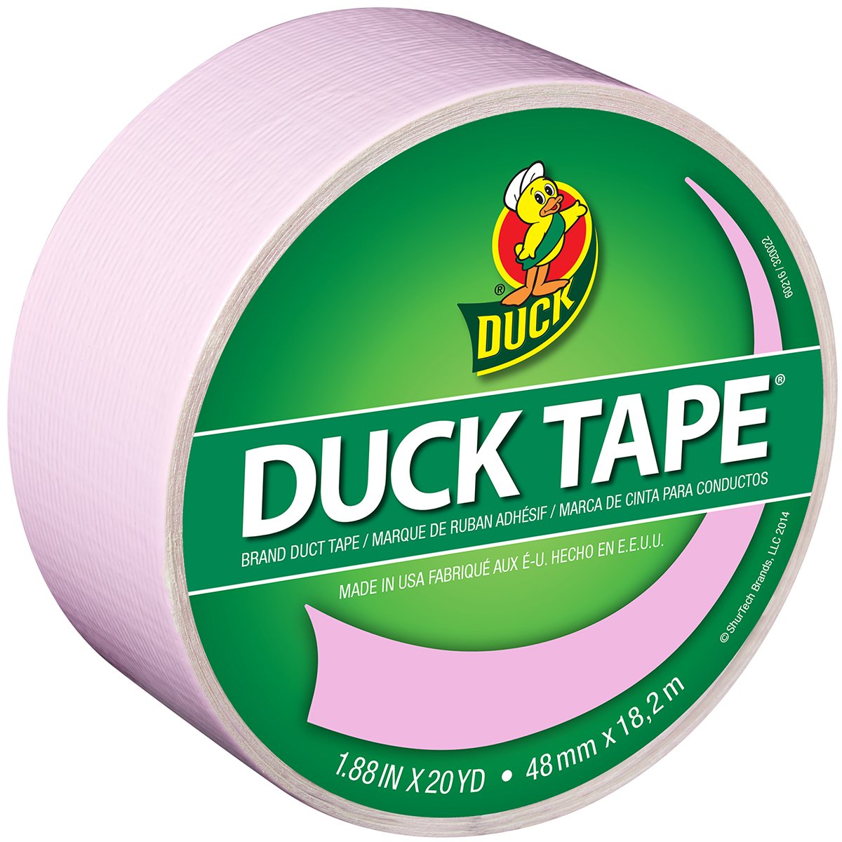Foto 1 | Cinta Adhesiva Duck Brand 240976, Rosa Bebé, 48 Mm X 18 M, Rollo Individual - Venta Internacional.