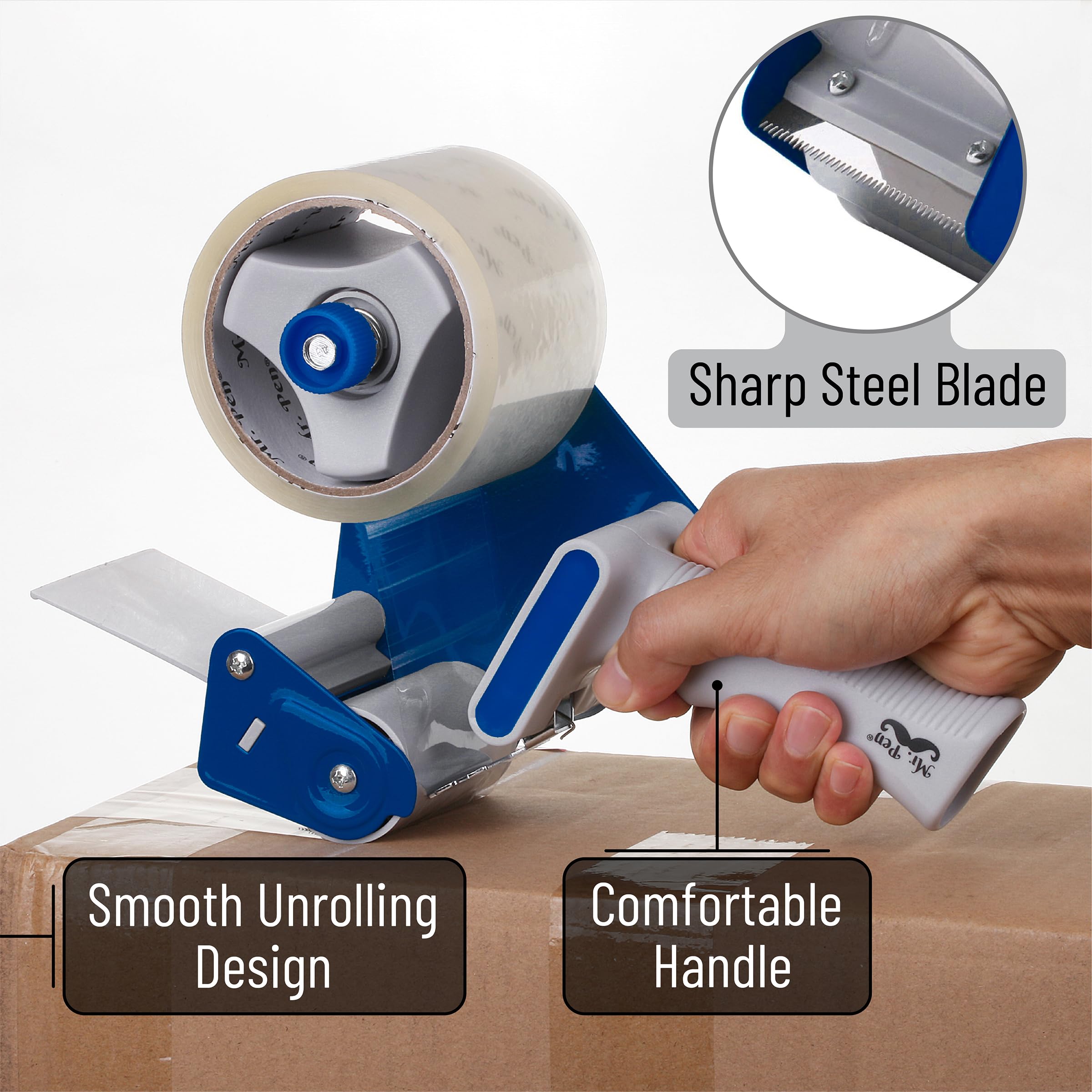Foto 4 pulgar | Tape Gun Mr. Pen Heavy Duty Con Núcleo De 3 Pulgadas Para Embalaje - Venta Internacional.