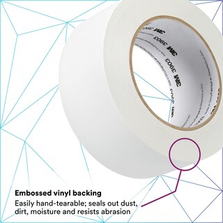 Foto 3 | Cinta Adhesiva 3m T9873903w De Vinilo Blanco, 2 Cm X 45 M - Venta Internacional.