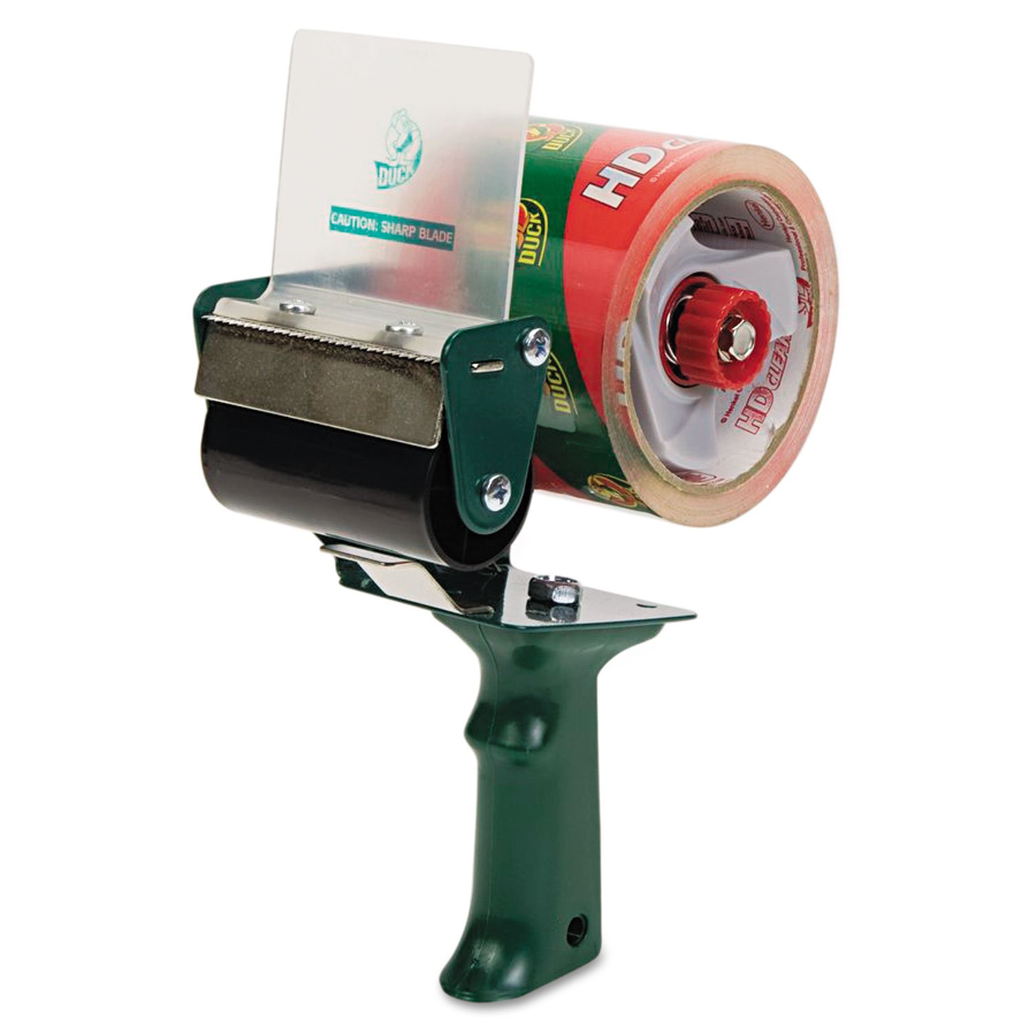 Dispensador De Cinta Adhesiva Duck 1064012 Extra Ancho, Núcleo De 3 Pulgadas, Verde - Venta Internacional.