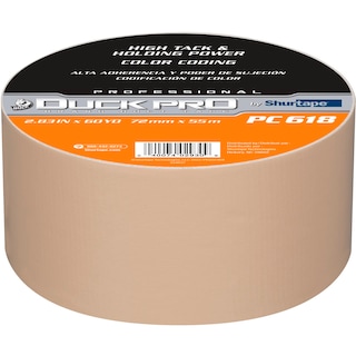 Foto 1 | Cinta Adhesiva Shurtape Duck Pro Pc-618 Color Beige 72 Mm X 55 M - Venta Internacional.