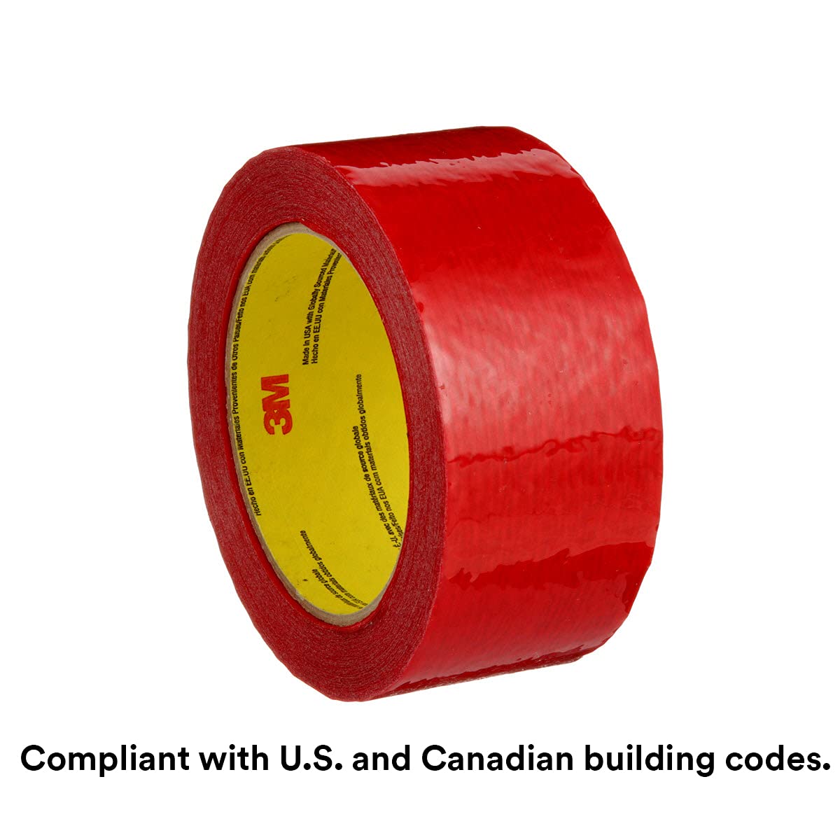 Foto 3 | Cinta Adhesiva De Construcción 3m 8087cw  1 Rollo  Roja De 48 Mm X 50 M - Venta Internacional.