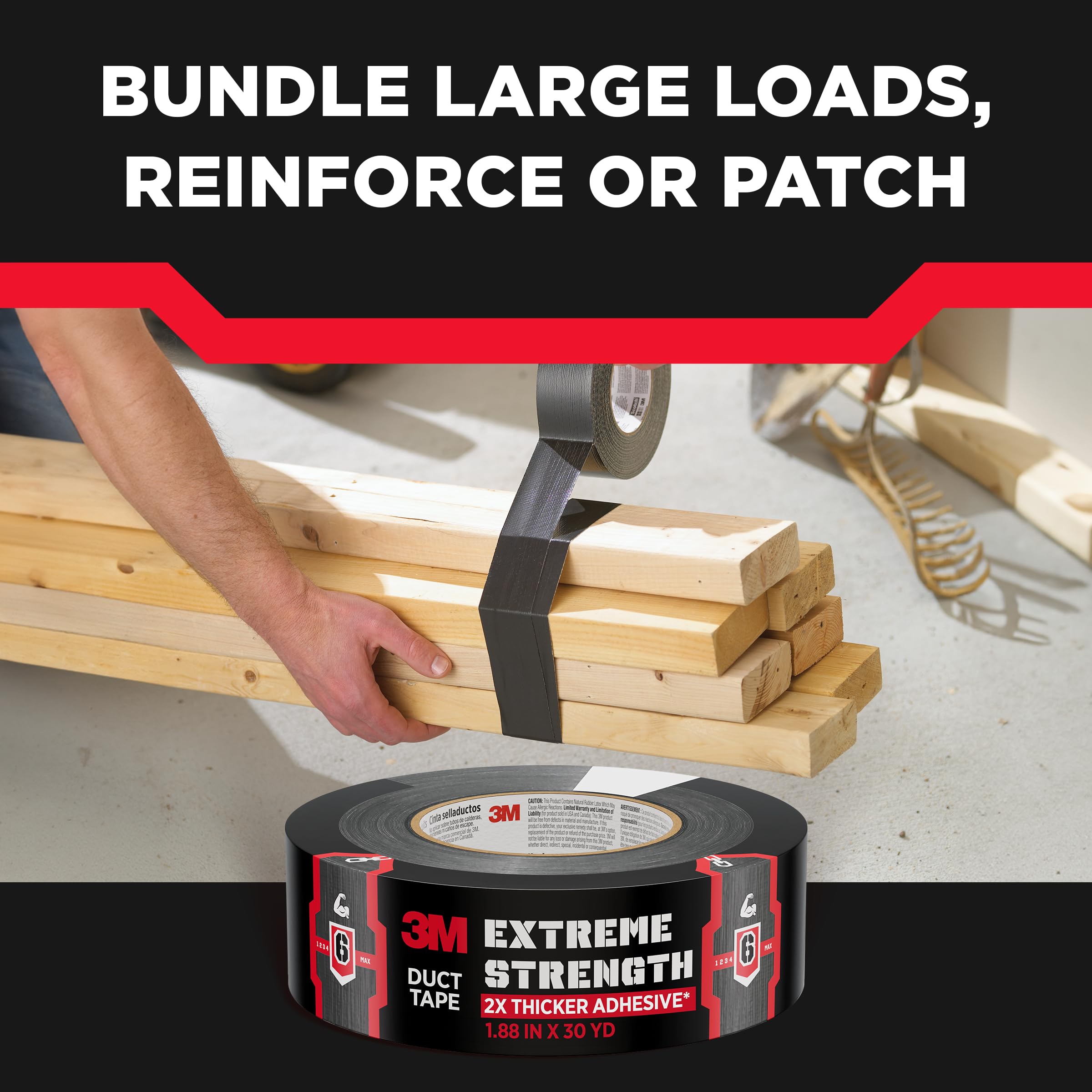 Foto 7 pulgar | Cinta Adhesiva 3m Extreme Strength  48 Mm X 27 4 M  Muy Resistente - Venta Internacional.