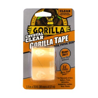 Foto 1 | Cinta Adhesiva Gorilla Crystal Clear Repair 1 88 Cm X 4 57 M - Venta Internacional.