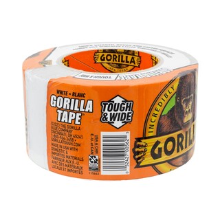 Foto 5 | Cinta Adhesiva Gorilla Tough & Wide Color Blanco 2 88 Cm X 22 86 M (paquete De 4) - Venta Internacional.