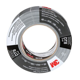Foto 1 | Cinta Adhesiva 3m Dt8 De Resistencia Industrial Plateada 48 Mm X 55 M X 0 2 Mm - Venta Internacional.