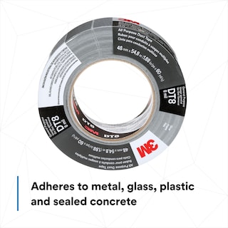 Foto 3 | Cinta Adhesiva 3m Dt8 De Resistencia Industrial Plateada 48 Mm X 55 M X 0 2 Mm - Venta Internacional.