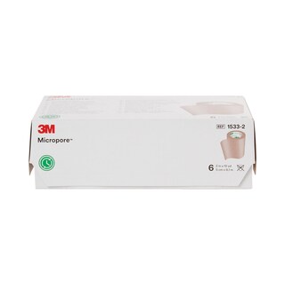 Foto 2 | Cinta Quirúrgica 3m Micropore Lf Papel De 2 Cm X 9 M Color Canela 6 Paquetes - Venta Internacional.