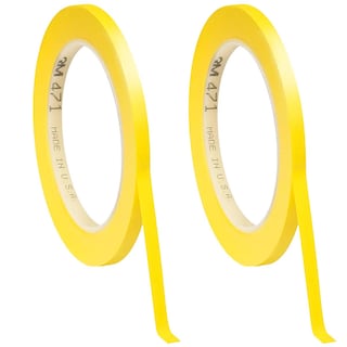 Foto 1 | Cinta Vinil Amarilla Fuerte Ventdepot Mxvtq-002 2 Piezas Amarillo