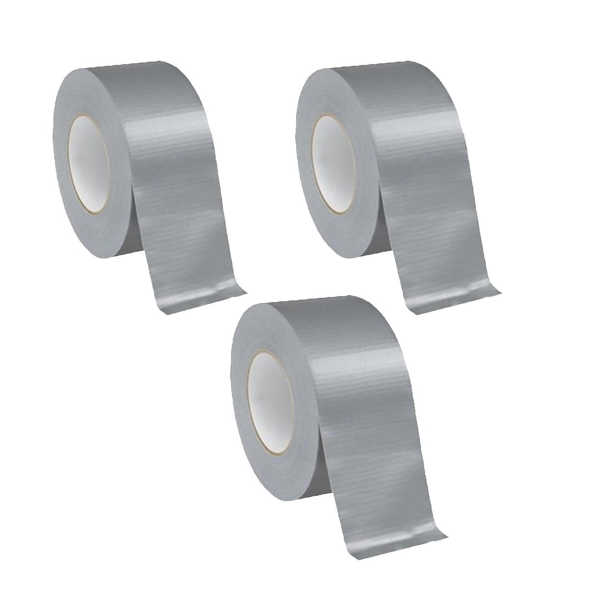 Foto 2 pulgar | Gray Tape Adhesiva Gris Ventdepot Mxgtp-006 3   Piezas Plata