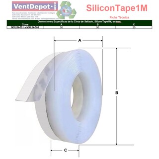 Foto 5 | Sellador De Ventanas Ventdepot Mxlin-003 10 Piezas Transparente