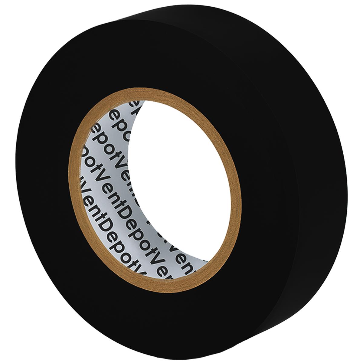 Foto 4 pulgar | Cinta Aislar Negra 19mm Ventdepot Mxttq-001 1  Pieza Negro