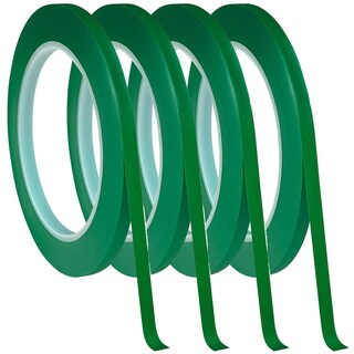 Foto 2 | Cinta Vinil 3mm Verde Fuerte Ventdepot Mxvtg-004 4 Piezas Verde