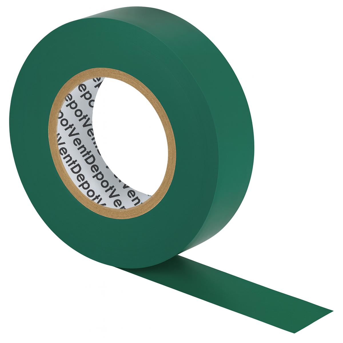 Foto 1 | Cinta Aislar Verde 19mm Ventdepot Mxttx-001 1  Pieza Verde