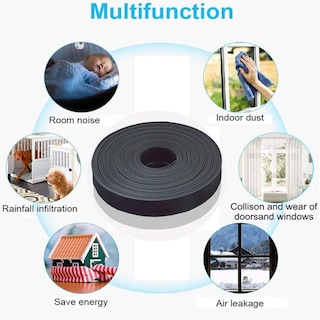 Foto 6 | Cinta De Silicon Para Puertas Ventdepot Mxlae-003 10 Piezas Negro