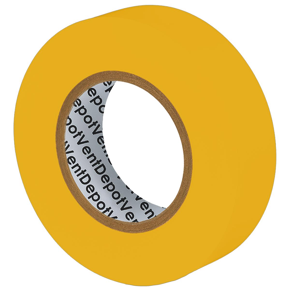Foto 4 pulgar | Cinta Vinil Amarillo 19mm Ventdepot Mxttv-003 10  Piezas Amarillo