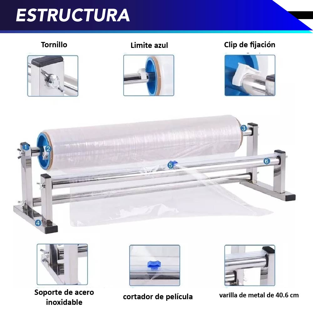 Foto 4 | Emplayadora Chic Fantasy LP129-600 Estirable Playo de Mesa